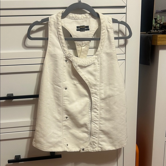 Diesel Tops - Diesel White Tank Top